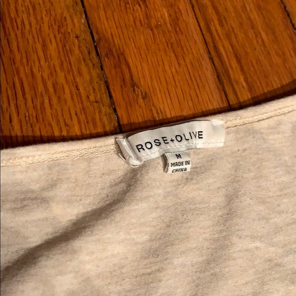 Tan T-Shirt Short Sleeve - Picture 3 of 4